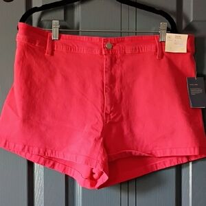 Universal Thread Women's Hot Pink High-Rise Jean Shorts